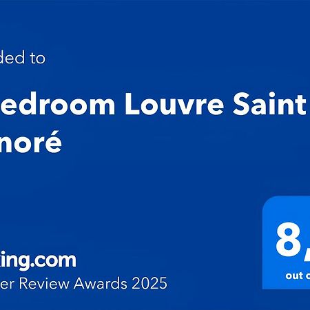 1 Bedroom Louvre Saint Honore Free Netflix Paris Exterior foto